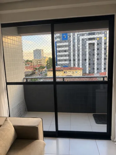 Porta de correr alumínio preta