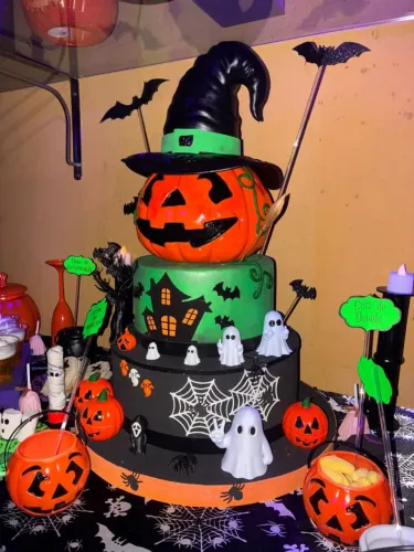 Decoração de festas halloween