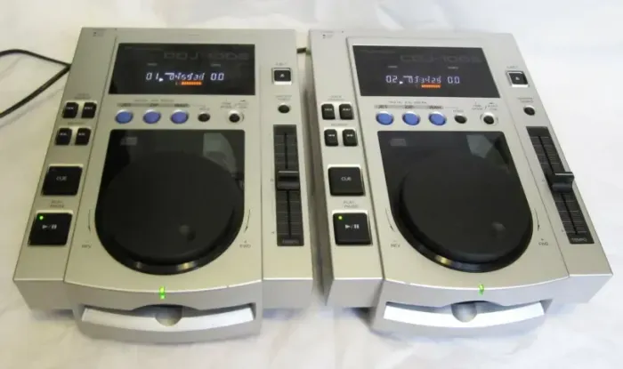 par de cdj 100 pioneer