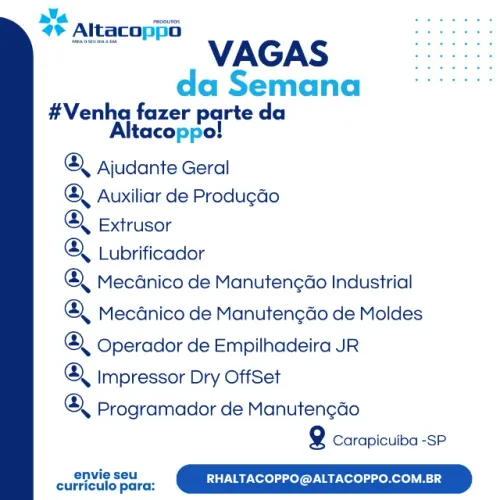 Auxiliar de Produção