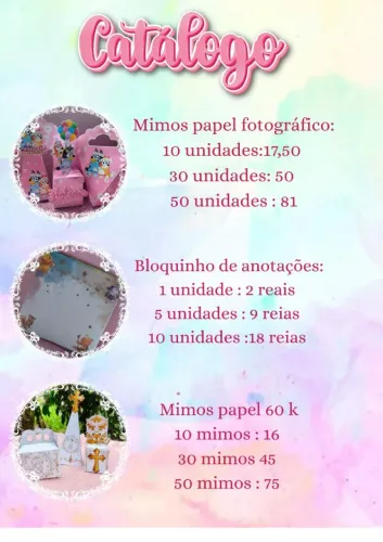 Mimos personalizados