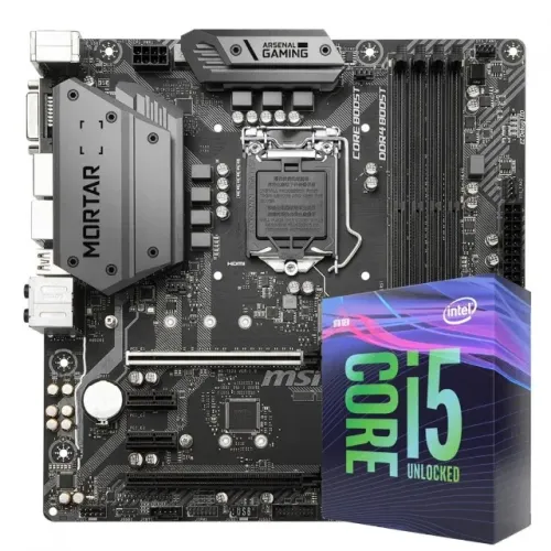 Kit i5 9600KF + MSI B360M Mortar + Cooler