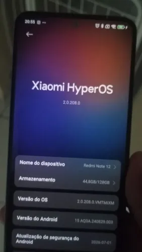 Celular redmi note 12