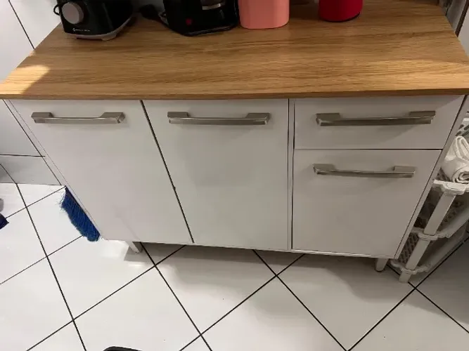 Balcão de Cozinha 3 portas 1 gaveta
