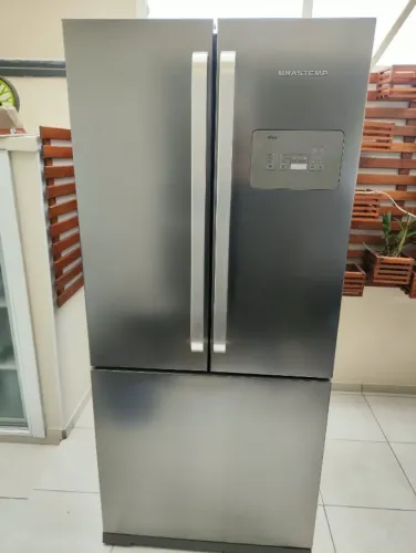 Geladeira Brastemp French Door BRO80AK 554L Inox - Frost Free - Funcionando Perfeitamente