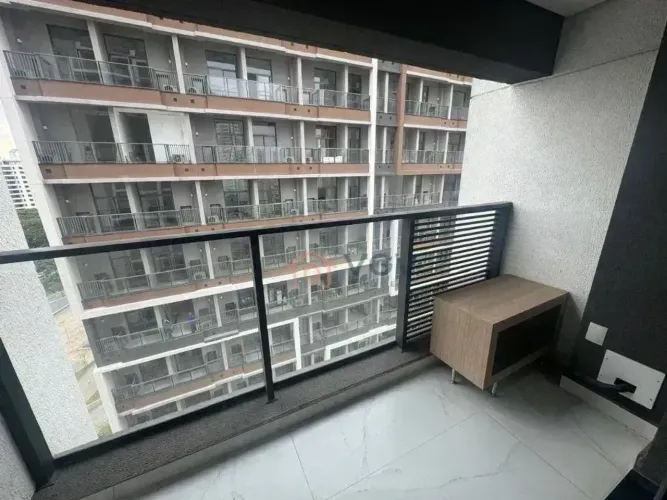 Studio com 1 dormitório para alugar, 25 m² por R$ 3.455,00/mês - Brooklin - São Paulo/SP