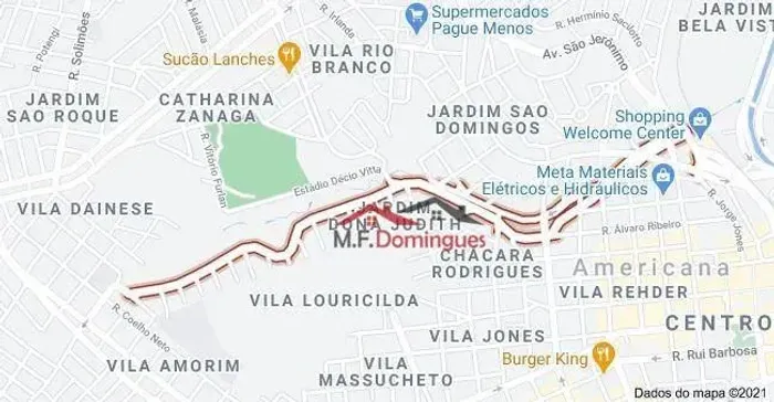 Terreno para alugar, 342 m² por R$ 900,00/mês - Jardim Dona Judith - Americana/SP