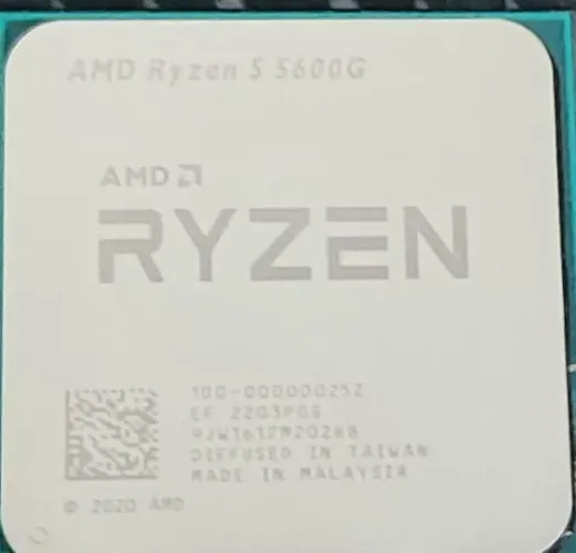 Placa mãe ASUS b450m pro m2 max + Processador AMD Ryzen 5600G + Cooler