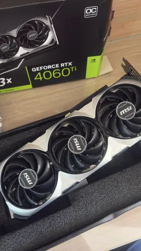 MSI 4060Ti Ventus 3X OC 8GB GDDR6 - Triple Fan