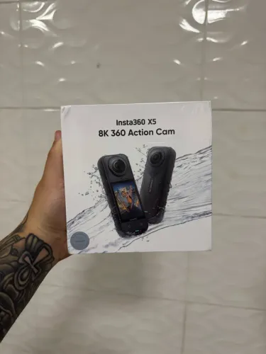 Câmera Insta360 X5 8K 360° Nova Lacrada Original