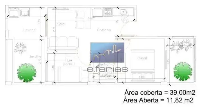 Studio com 2 dormitórios à venda, 50 m² por R$ 240.000,00 - Artur Alvim - São Paulo/SP