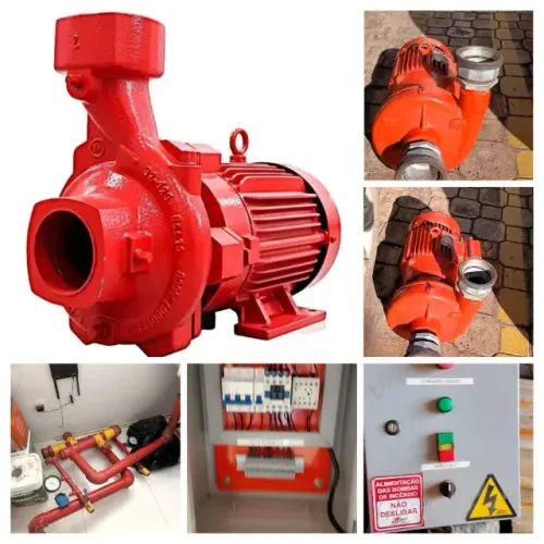 Kit 2 Motobombas de Incêndio Trifásicas (KSB WEG 4CV + INAPI Mercosul 5CV)