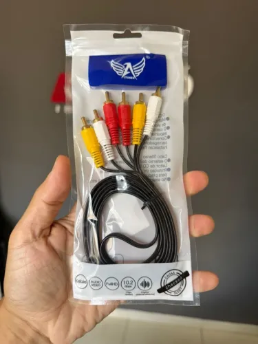 Cabo 3 RCA (Audio + Video)