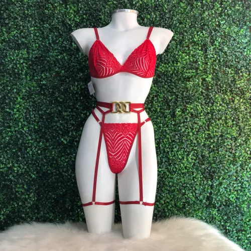 Conjunto Glamour Buckle