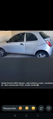 Ford KA GL 1.0i Zetec Rocam 2007