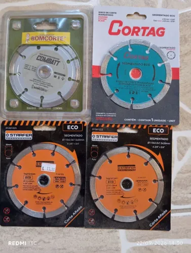 Disco de corte para concreto