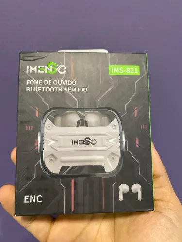Fone Bluetooth TWS Imenso IMS-821 Case Fidget Spinner Original