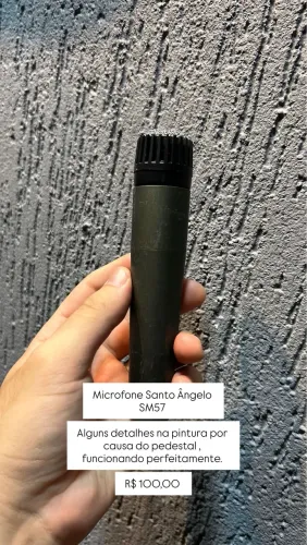 Microfone Santo Ângelo SM57 