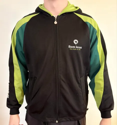 Uniforme Colégio Bom Jesus - Preto Tamanho P