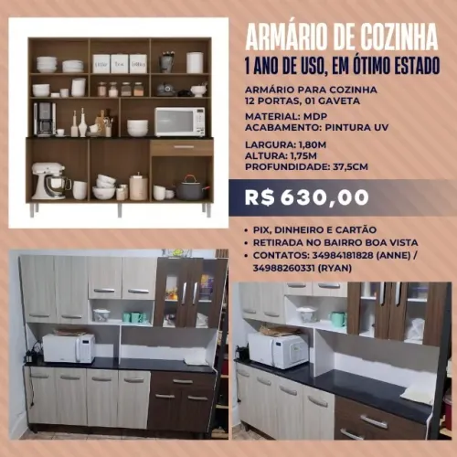 Armário Grande de Cozinha