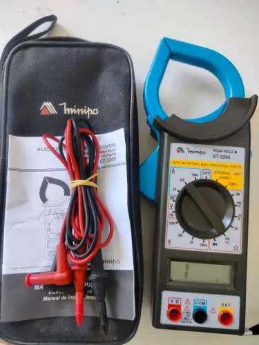 VENDO AMPERÍMETRO MINIPA 100% FUNCIONANDO