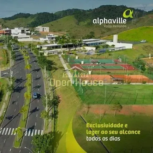 Em Busca do Seu Refúgio: Terreno com incrível vista em AlphaVille, Volta Redonda, RJ