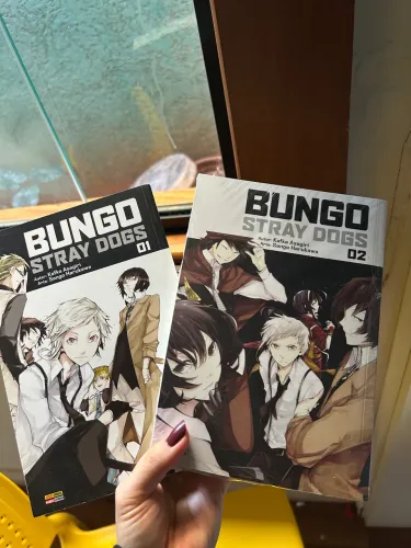Mangá bungo stray dogs volumes 1 e 2 