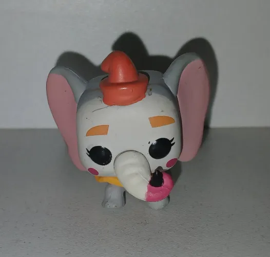 BONECO MINIATURA MINI FUNKO POP DISNEY ORIGINAL DUMBO