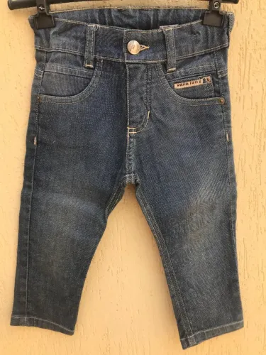 Calça Jeans Infantil Da Marca Papa Tuti