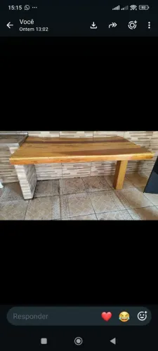 Mesa em madeira