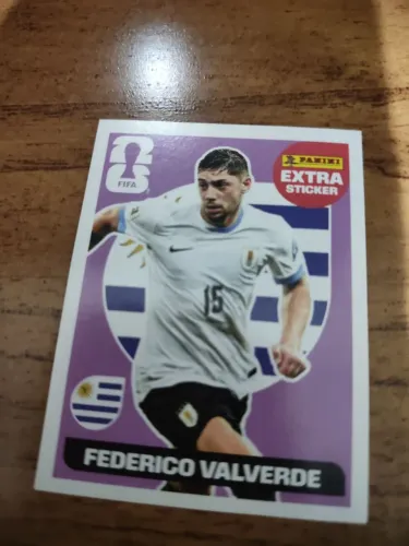 Figurinha legend do Federico Valverde Roxa