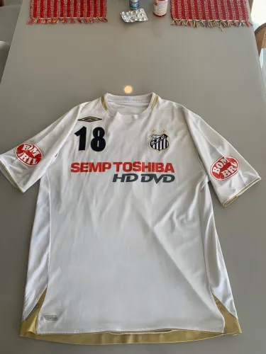 Camisa do Santos FC de jogo ano 2007