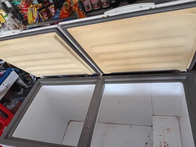 Freezer Consul, Motor funcionando. Só Não tá Gelando