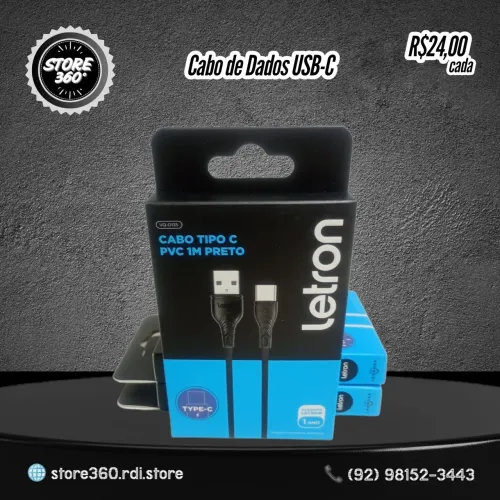 Cabo de Dados USB-C