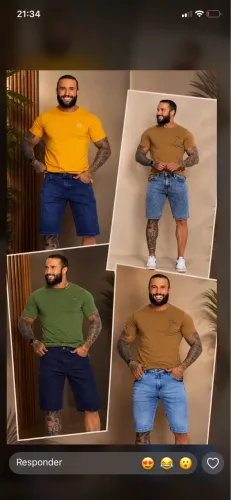 Short Masculino com Laycra em todos os tamanhos 