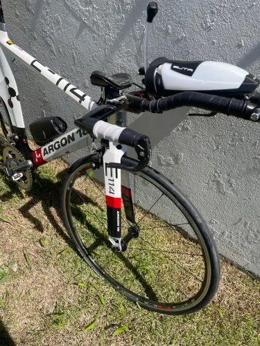Bike Triatlhon Argon 18 - Tamanho 54 - E114 7Kg -Full Carbon 