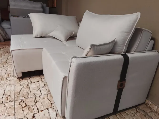 Sofá cama, retrátil reclinável, mostruário,de 4599 por 2,599,parcelamos no cartão
