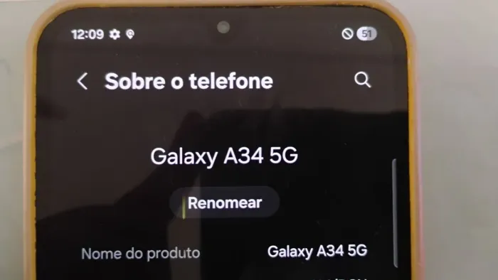 Galaxy A34 5G COM DEFEITO