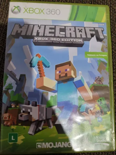 Minecraft xbox 360 em perfeito estado