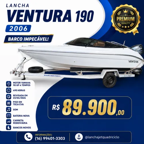 Lancha ventura 190