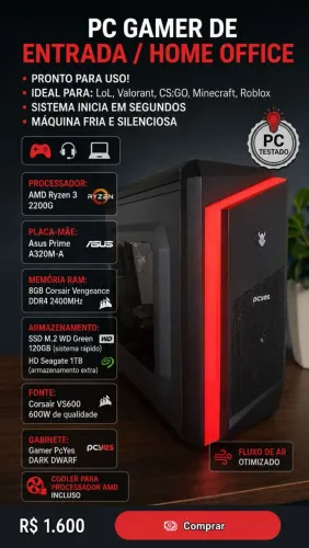 CPU Ryzen 3 / 8g RAM / 128g SSD m2