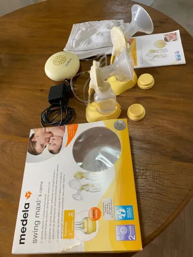 Bomba Tira Leite Swing Maxi Medela - 2 Fases