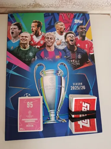 TROCO FIGURINHAS CHAMPIONS LEAGUE 2025/26