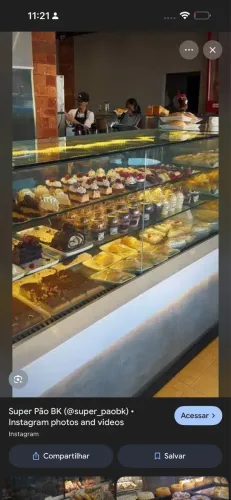 Montagem completa de padaria 