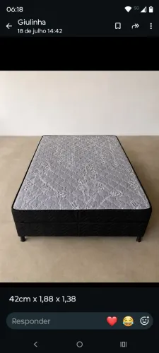 Colchão box conjugado casal