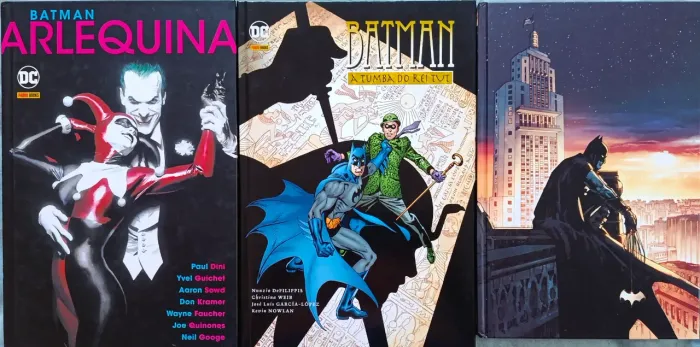 Batman 3 HQs e Alerquina, O Mundo, A Tumba