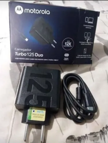 CARREGADOR MOTOROLA 125W TURBO POWER
