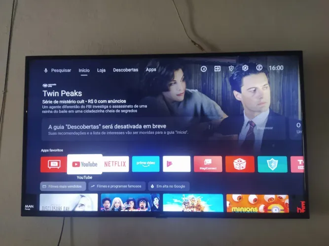 Vendo uma TV Smart Android 50 polegadas