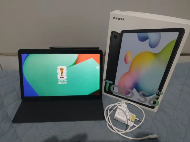 Tablet Samsung Tab S6 Lite em Perfeito Estado!