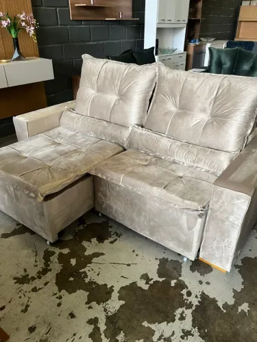 Sofá reclinável 2M várias estampas 